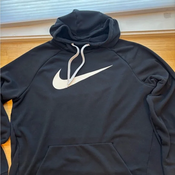 Nike Dri-Fit Hoodie Black XL Unisex Fit - Picture 4 of 6